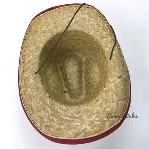 New University Of Alabama Woven Paper Straw Cowboy Hat Accessories | New University Of Alabama Woven Paper Straw  main image 4